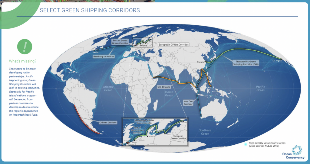 Select Green Shipping Corridors
