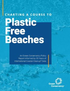 Plastic Free Beaches: Reduce Plastic Production report cover