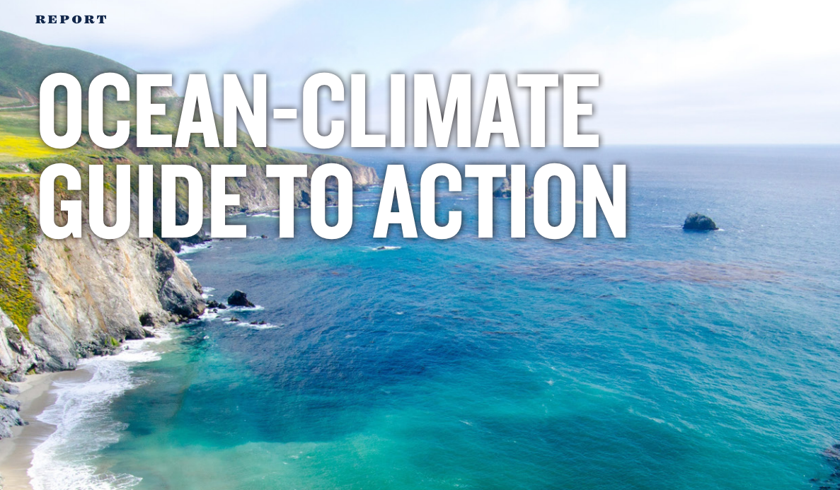 Ocean-Climate Guide to Action report cover