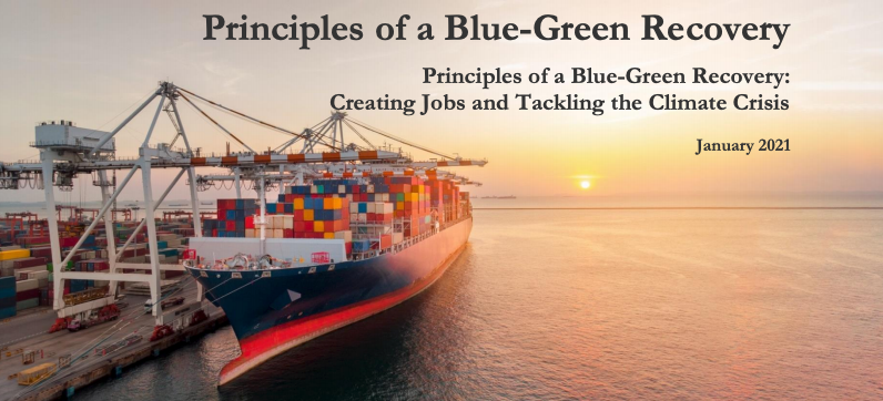 Principles of a Blue-Green Recovery report cover