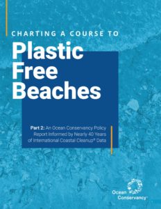 Plastic Free Beaches: Redesign Plastic Products report cover